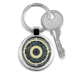 Background Vintage Japanese Key Chains (round)  by Celenk