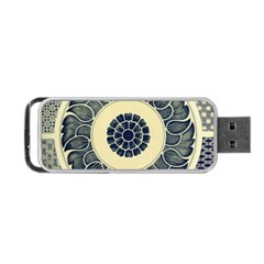 Background Vintage Japanese Portable Usb Flash (one Side) by Celenk