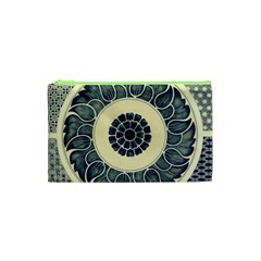 Background Vintage Japanese Cosmetic Bag (xs) by Celenk