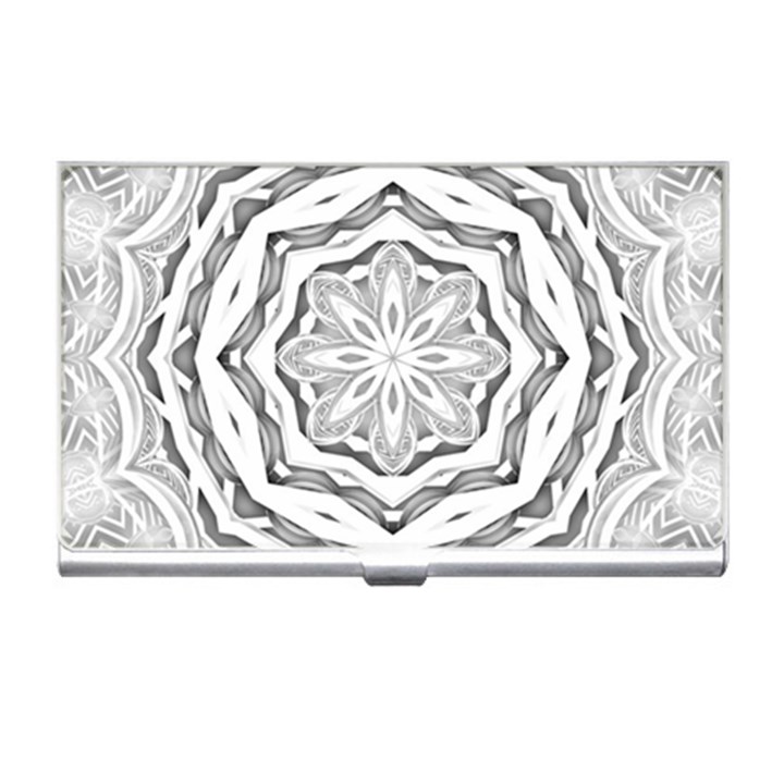 Mandala Pattern Floral Business Card Holders