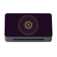 Fractal Purple Mandala Violet Memory Card Reader With Cf by Celenk