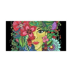 Mandala Figure Nature Girl Yoga Headband by Celenk