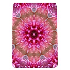 Flower Mandala Art Pink Abstract Flap Covers (s)  by Celenk