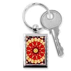 Abstract Art Abstract Background Key Chains (rectangle)  by Celenk