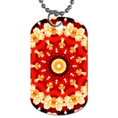 Abstract Art Abstract Background Dog Tag (two Sides) by Celenk