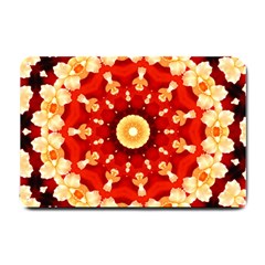 Abstract Art Abstract Background Small Doormat  by Celenk