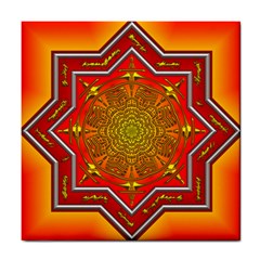 Mandala Zen Meditation Spiritual Tile Coasters by Celenk