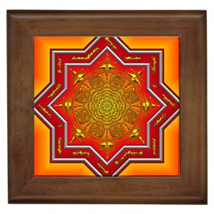 Mandala Zen Meditation Spiritual Framed Tiles