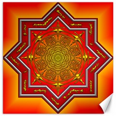 Mandala Zen Meditation Spiritual Canvas 12  X 12   by Celenk