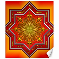 Mandala Zen Meditation Spiritual Canvas 20  X 24   by Celenk