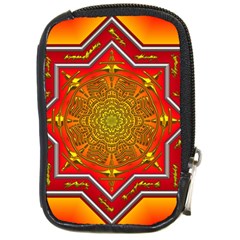 Mandala Zen Meditation Spiritual Compact Camera Cases by Celenk