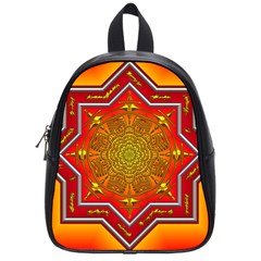 Mandala Zen Meditation Spiritual School Bag (small) by Celenk