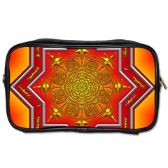 Mandala Zen Meditation Spiritual Toiletries Bags 2-side by Celenk