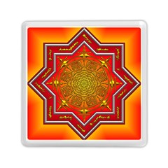 Mandala Zen Meditation Spiritual Memory Card Reader (square)  by Celenk