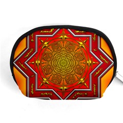 Mandala Zen Meditation Spiritual Accessory Pouches (medium)  by Celenk