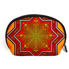 Mandala Zen Meditation Spiritual Accessory Pouches (large)  by Celenk