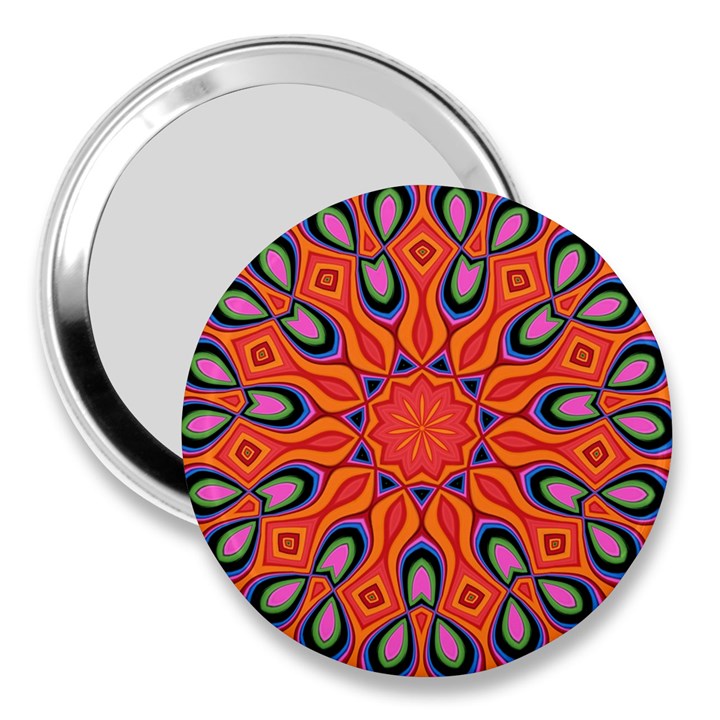 Abstract Art Abstract Background 3  Handbag Mirrors