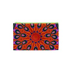 Abstract Art Abstract Background Cosmetic Bag (xs) by Celenk