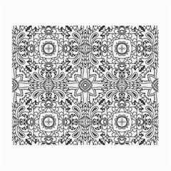 Mandala Pattern Line Art Small Glasses Cloth by Celenk