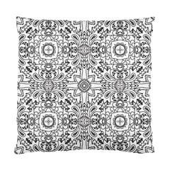 Mandala Pattern Line Art Standard Cushion Case (two Sides) by Celenk