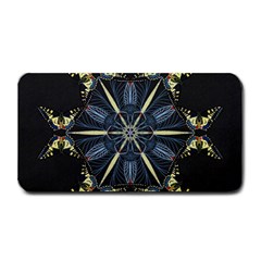 Mandala Butterfly Concentration Medium Bar Mats by Celenk