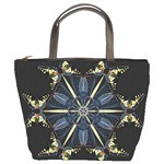 Mandala Butterfly Concentration Bucket Bags Front