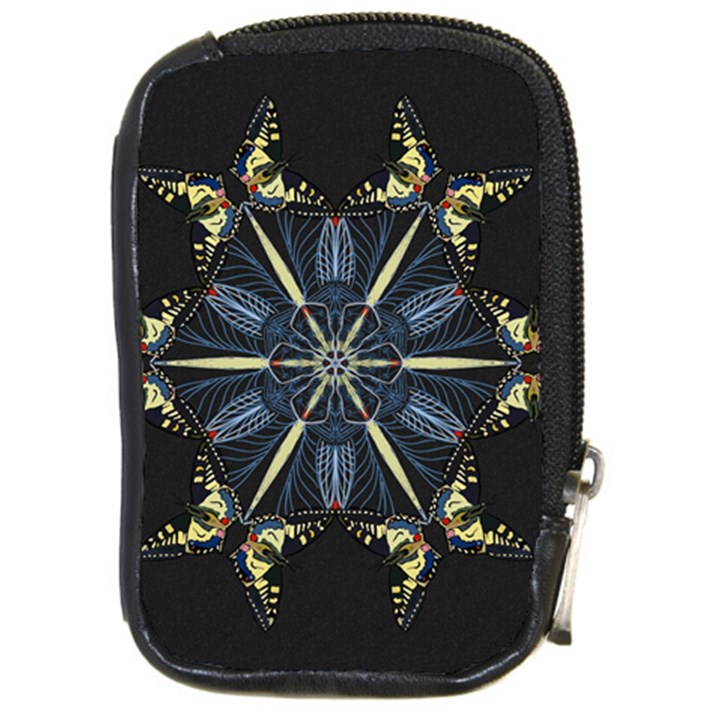 Mandala Butterfly Concentration Compact Camera Cases