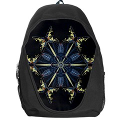 Mandala Butterfly Concentration Backpack Bag by Celenk