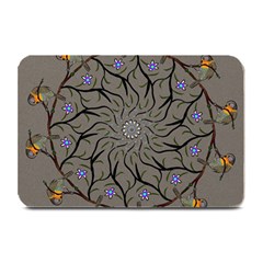 Bird Mandala Spirit Meditation Plate Mats by Celenk