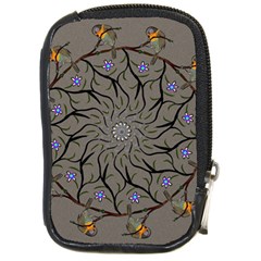 Bird Mandala Spirit Meditation Compact Camera Cases by Celenk