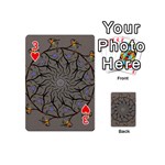 Bird Mandala Spirit Meditation Playing Cards 54 (Mini)  Front - Heart3