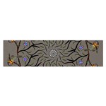 Bird Mandala Spirit Meditation Satin Scarf (Oblong) Front