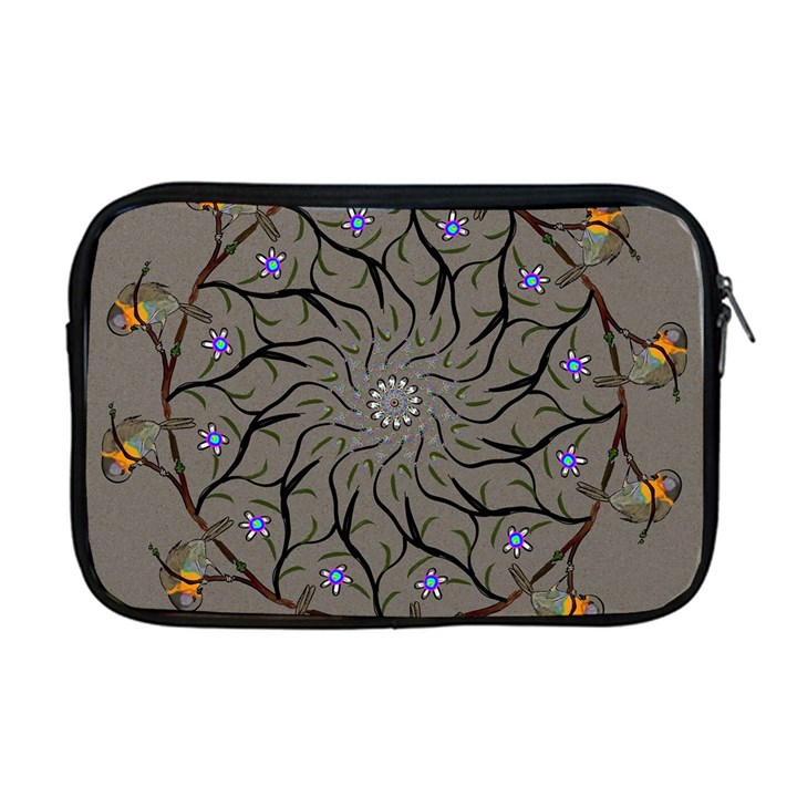 Bird Mandala Spirit Meditation Apple MacBook Pro 17  Zipper Case