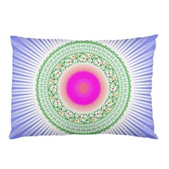 Flower Abstract Floral Pillow Case (two Sides) by Celenk