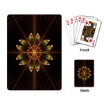 Fractal Floral Mandala Abstract Playing Card Back