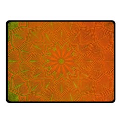 Background Paper Vintage Orange Fleece Blanket (small) by Celenk