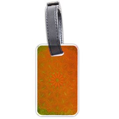 Background Paper Vintage Orange Luggage Tags (one Side)  by Celenk