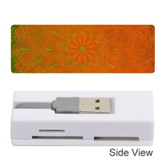 Background Paper Vintage Orange Memory Card Reader (stick)  by Celenk