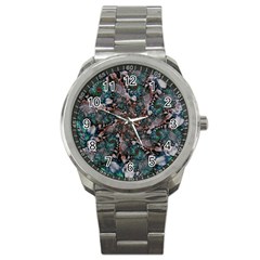 Art Artwork Fractal Digital Art Sport Metal Watch by Celenk