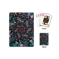 Art Artwork Fractal Digital Art Playing Cards (mini)  by Celenk