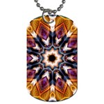 Kaleidoscope Pattern Kaleydograf Dog Tag (Two Sides) Back