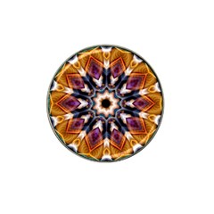 Kaleidoscope Pattern Kaleydograf Hat Clip Ball Marker (4 Pack)