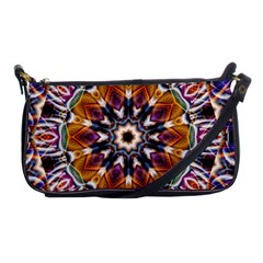 Kaleidoscope Pattern Kaleydograf Shoulder Clutch Bags by Celenk