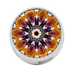 Kaleidoscope Pattern Kaleydograf 4-port Usb Hub (one Side) by Celenk