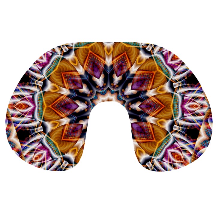 Kaleidoscope Pattern Kaleydograf Travel Neck Pillows