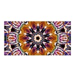 Kaleidoscope Pattern Kaleydograf Satin Wrap Front