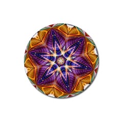 Kaleidoscope Pattern Kaleydograf Magnet 3  (round) by Celenk