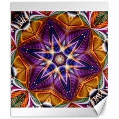 Kaleidoscope Pattern Kaleydograf Canvas 20  X 24   by Celenk