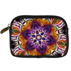 Kaleidoscope Pattern Kaleydograf Digital Camera Cases by Celenk