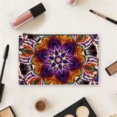 Kaleidoscope Pattern Kaleydograf Cosmetic Bag (medium)  by Celenk